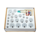 VENTOSAS 8 MAGNETOS CON 24 COPAS - VICTORIA HAN