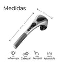 MASAJEADOR CON INFRARROJO DOBLE CABEZAL - BLUEIDE