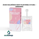 ÁCIDO HIALURÓNICO BODY FILLER 100ML X 01 UND. - DERMARINA