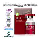 BOTOX TOXINA BOTULÍNICA TIPO (A) 100U X 01 UND. - RENTOX