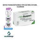 BOTOX TOXINA BOTULÍNICA TIPO (A) 500U X 01 UND. - DYSPORT