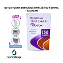 BOTOX TOXINA BOTULÍNICA TIPO (A) 150IU X 01 UND. - ALLERGAN