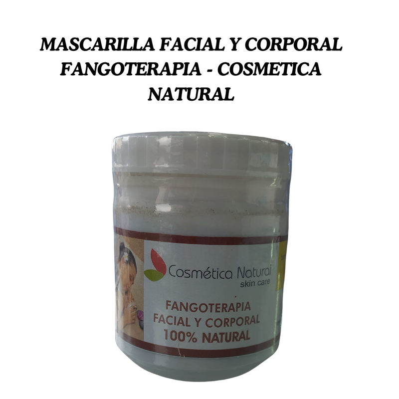 MASCARILLA FACIAL Y CORPORAL FANGOTERAPIA - COSMETICA NATURAL