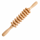 MASAJEADOR DE MADERA FLEXIBLE (9 RODILLOS) X 01 UND. - NACIONAL