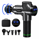 PISTOLA MASAJEADOR FASCIAL GUN PROFESIONAL (32 VELOCIDADES) X 01 UND. - NIBRA