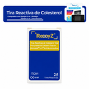 TIRAS REACTIVAS DE COLESTEROL (TC01) X 25 UND - REDDYZ