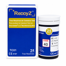 TIRAS REACTIVAS DE COLESTEROL (TC01) X 25 UND - REDDYZ