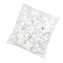 SOPORTE DE PEGAMENTO TIPO ANILLO X 100 UND. - BLANCO