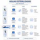 AGUJA MICROBLADING X 12 UND. - LENGUA DE GATO