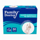 GUANTE QUIRÚRGICO (PRE-EMPOLVADO) X 50 PARES - FAMILY DOCTOR