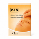 AGUJA DE ACUPUNTURA (25 x 0.5MM) X 100 UND. - C&D