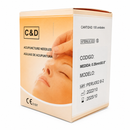 AGUJA DE ACUPUNTURA (25 x 0.5MM) X 100 UND. - C&D