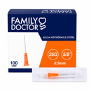 AGUJA HIPODERMICA ESTERIL X 100 UND. - DOCTOR FAMILY