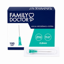 AGUJA HIPODERMICA ESTERIL X 100 UND. - DOCTOR FAMILY