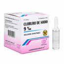 CLORURO DE SODIO 9% (INYECTABLE) 5ML X 25 UND. - LUSA
