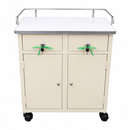 MESA AUXILIAR AMOBLADO CON CAJON (2 CUERPOS) RODABLE X 01 UND. - CROMADO - NACIONAL