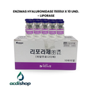 ENZIMAS HYALURONIDASE 1500UI X 10 UND. - LIPORASE