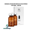 ENZIMAS LIPASE METABOLICA (CLH) 1500UI X 05 UND. - MCCM