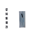 AGUJA MICROBLADING - LENGUA DE GATO /12 UND.