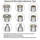 PUNTA DE DIAMANTE FACIAL MICRODERMOABRASIÓN 3 EN 1