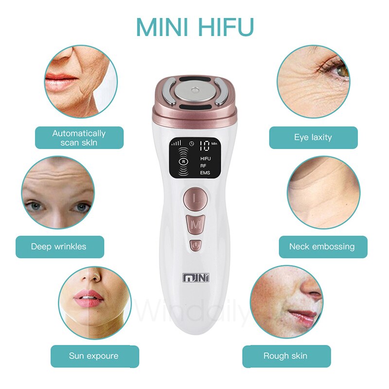 MÁQUINA HIFU 4 EN 1 RF FACIAL EMS