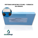 PEPTONAS LINFAR 5ML X 10 UND. - FARMACIA DEL SENADO.