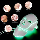 MASCARA LED 7 COLORES CON CUELLO