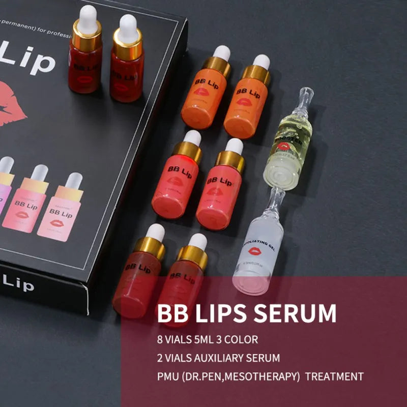 Kit de pigmentos l semipermanentes 5ml /10 und. - Bb Lips Serum