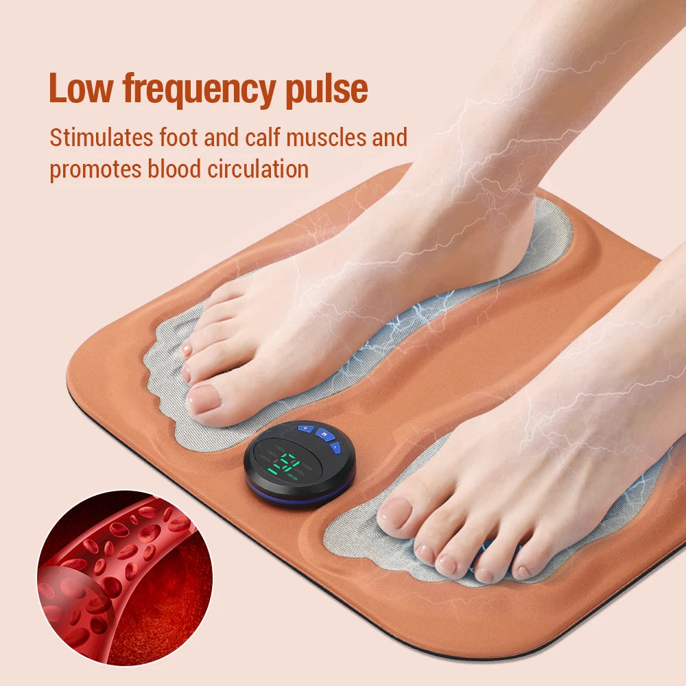 Tens masajeador de pies 3d de microcorriente - Ems