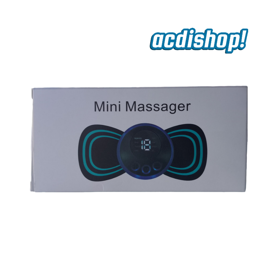 mini masajeador digital tipo mariposa