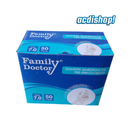 GUANTES QUIRÚRGICOS PRE EMPOLVADOS 7.0 /50 PARES - FAMILY DOCTOR