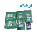 COMPRESAS EN GEL CALOR Y FRÍO /06 PCS; VERDE - DOLPHIN RELAX