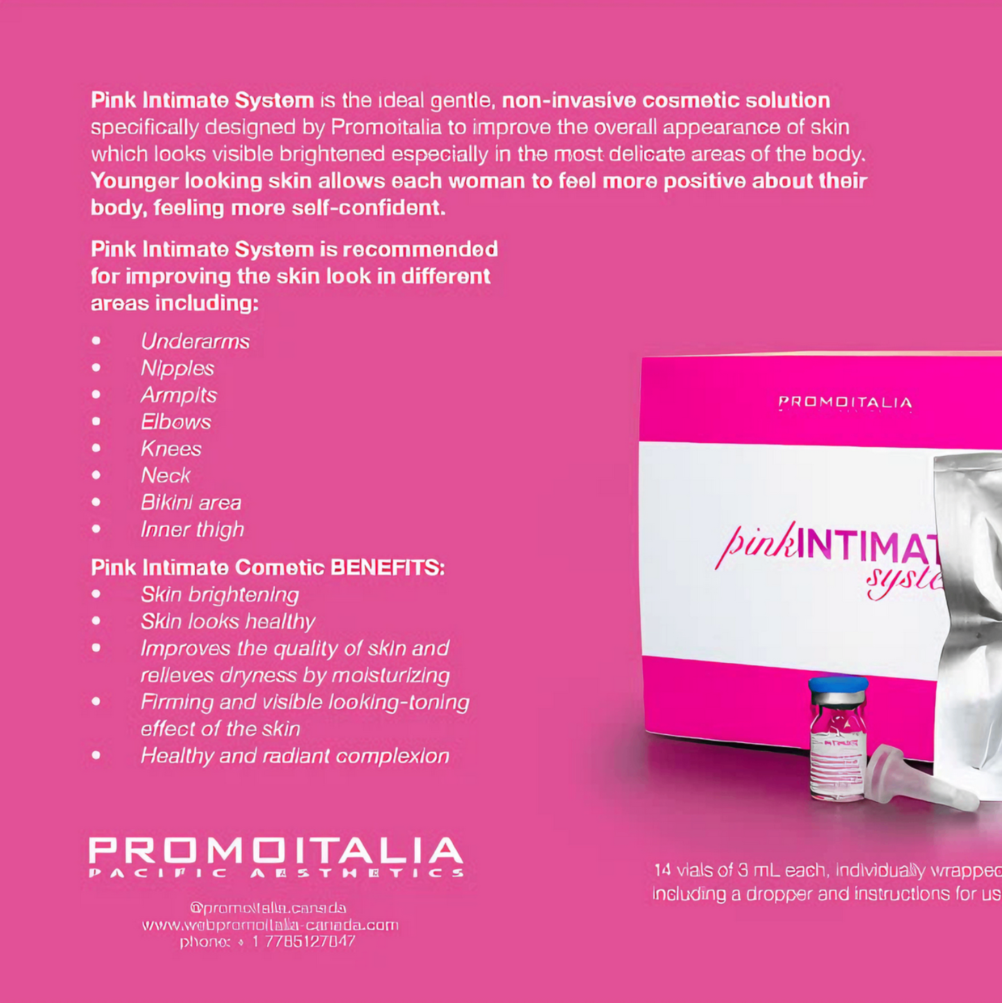 Pink intimate sistema 3ml /01 und. - Promoitalia