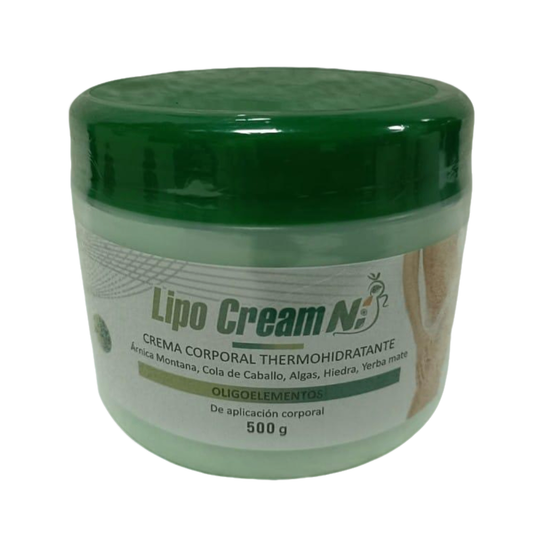 CREMA THERMOHIDRATANTE CORPORAL 500G/01UND.-LIPO CREAM