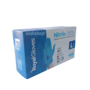 GUANTES ROYALE GLOVES CAJA X 100UNI/ TALLA L / S / M  - AZUL