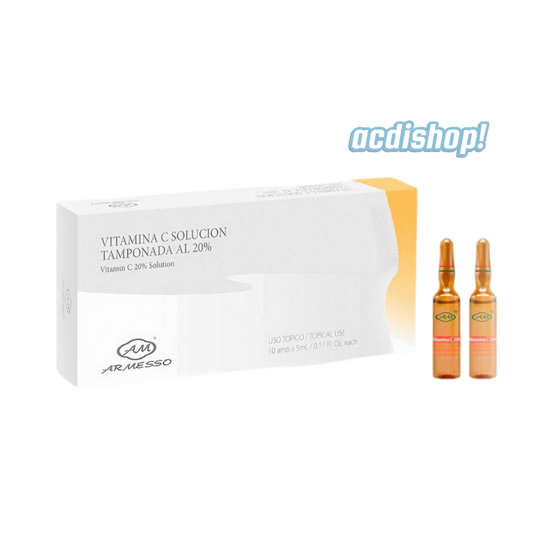 VITAMINA C 20% SOLUCIÓN 5ml /10 UND. - ARMESSO