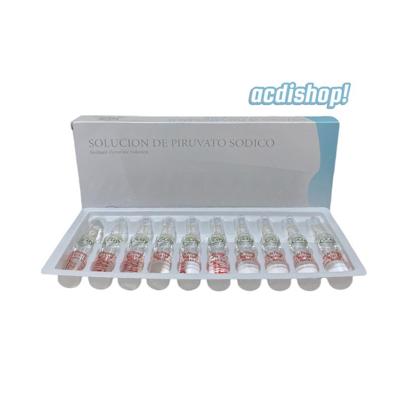 PIRUVATO SÓDICO SOLUCIÓN 5ml /10 UND. - ARMESSO