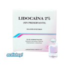 LIDOCAINA 2% SIN PRESERVANTE 20mL /01 UND. - LUSA