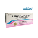 LIDOCAINA 2% SIN PRESERVANTE 20mL /01 UND. - LUSA