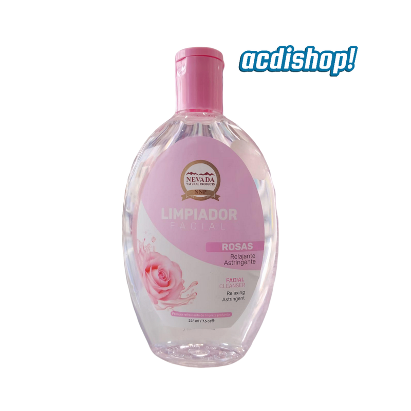 LIMPIADOR FACIAL TÓNICO 225mL /01 UND. - NEVADA