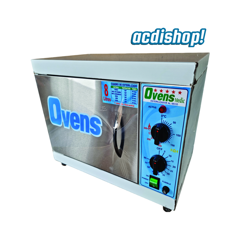 ESTERILIZADOR ANALOGICO DE 8L - OVENS