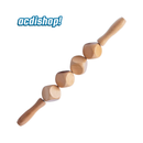 MASAJEADOR DE MADERA TIPO RODILLO CON FORMA DE DADOS