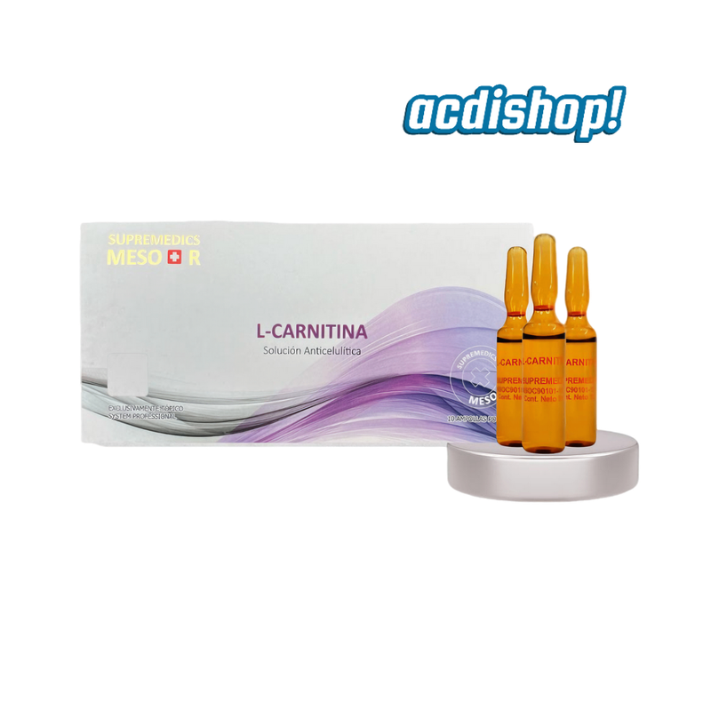 L- CARNITINA SOLUCIÓN 5ml /10 UND. - SUPREMEDICS