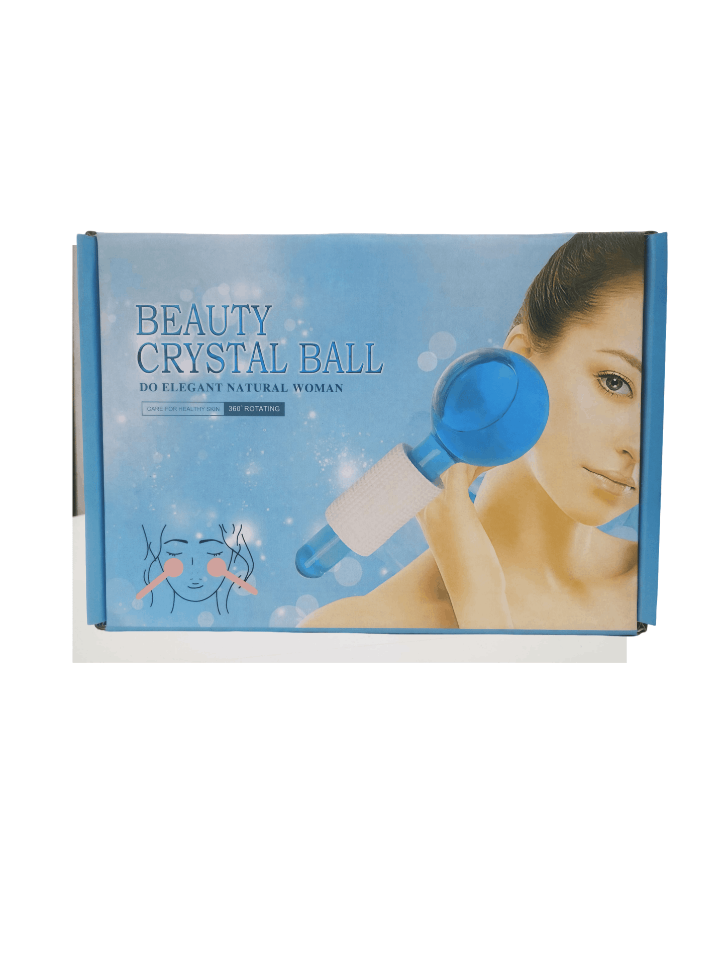 Masajeador facial x 2 uni - Beauty crystal ball