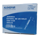 JERINGA TUBERCULINA 1mL x100 UND. - ALKHOFAR