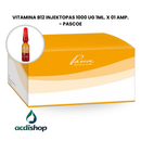VITAMINA B12 INJEKTOPAS 1000 UG 1ML. X 01 AMP. - PASCOE
