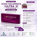 ÁCIDO HIALURÓNICO (ULTRA 3) CON LIDOCAINE 2X 1mL - JUVÉDERM