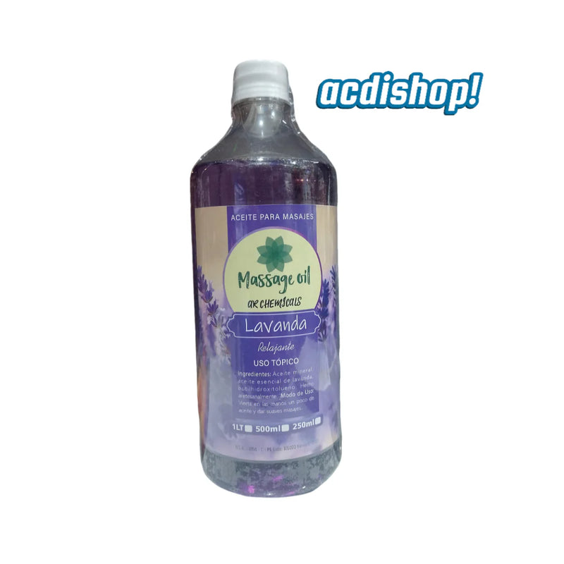 ACEITE CON AROMA PARA MASAJES 1L / 01 UND. - OIL