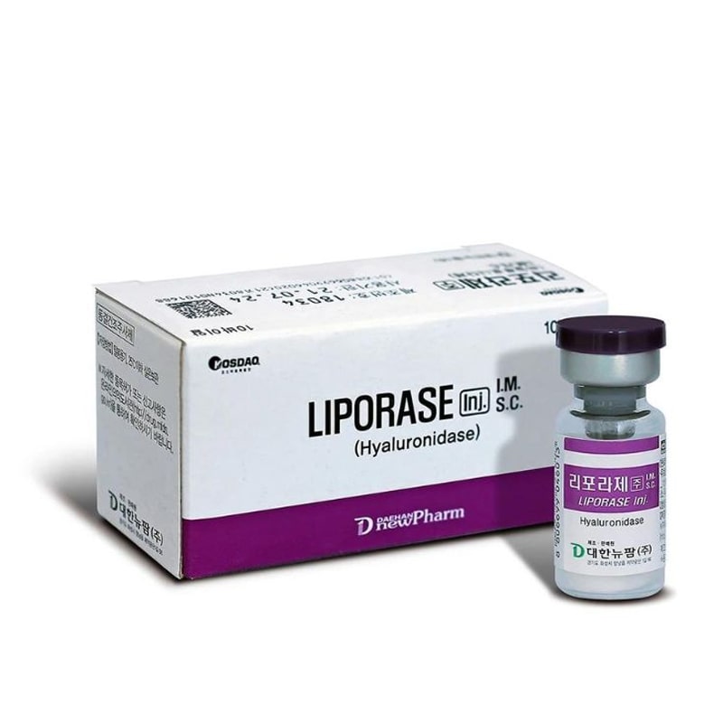 ENZIMAS HYALURONIDASE 1500 UI LIPORASE x10 UND.