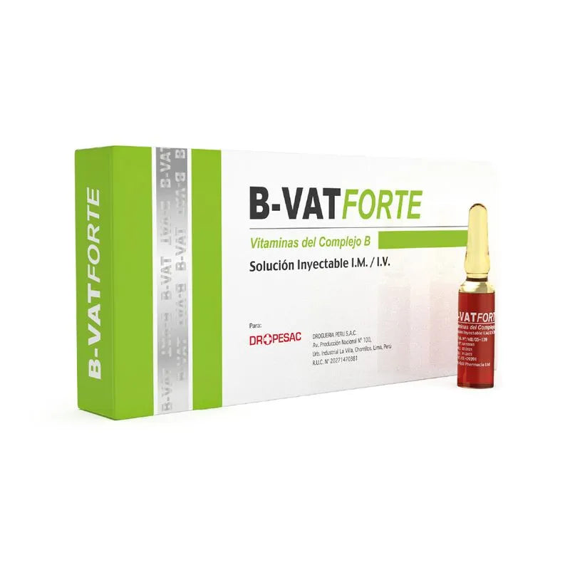 VITAMINA B FORTE INJEKTOPAS 2ml /10 UND. - B-VAT